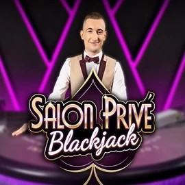 Blackjack Salon Privé slot logo by Ezugi at Winbeatz Casino